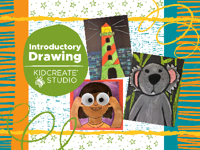 Kidcreate Studio - Fairfax Station. Introductory Drawing Weekly Class (5-12 Years)